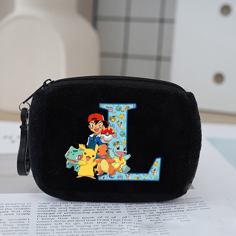 Event Z - Anime Pikachu lettre A-Z enfants porte-monnaie