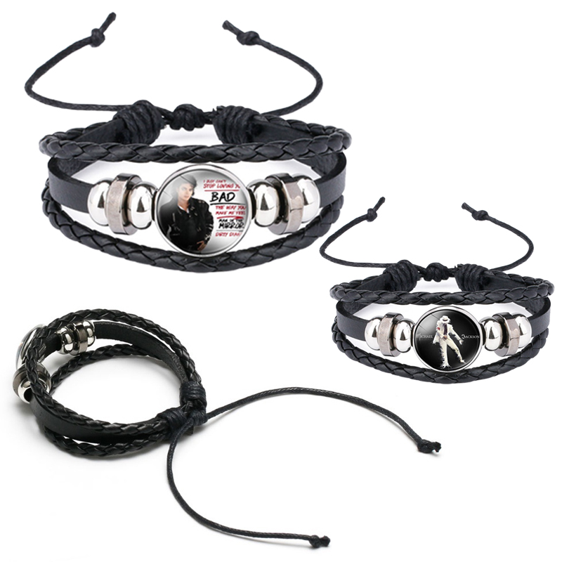 Event Supplies - Bracelet à chaîne Michael Jackson, figurines