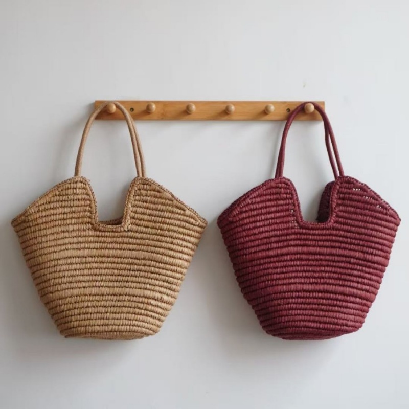 Sac fourre-tout tressé en pail - Paper Straw Color avis et prix