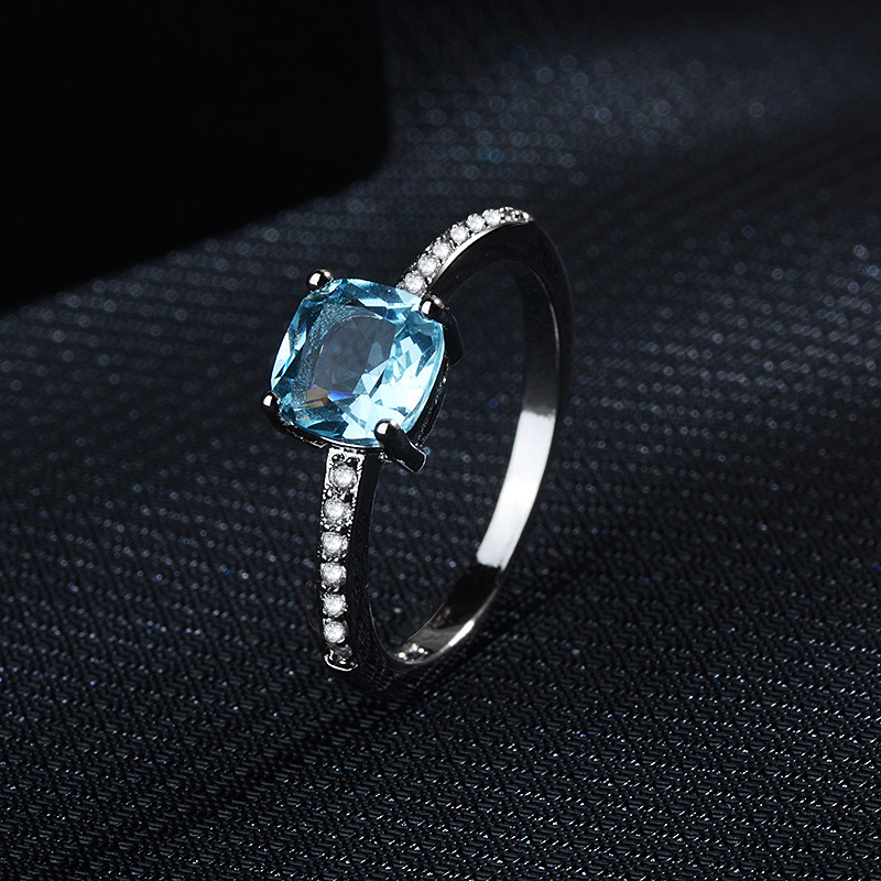 WOSIKATE luxe bleu carré topaz - Event Z avis et prix