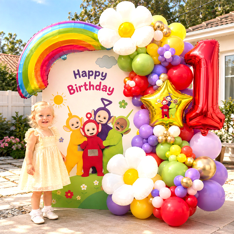 Kit d'arche de ballons Teletub - Balloon Arch Kit avis et prix