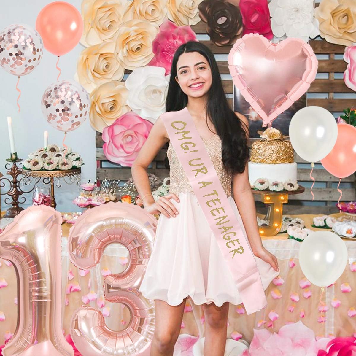Décorations de fête de 13e ann - Party Banner Gold avis et prix