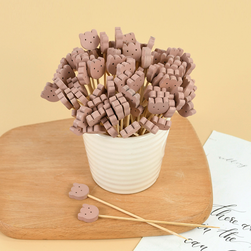 50/100 pièces mignon ours coeu - Centerpiece Stick avis et prix