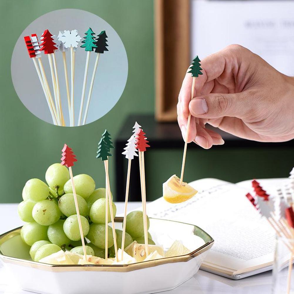 50 pics à cocktail de Noël jet - Centerpiece Stick avis et prix