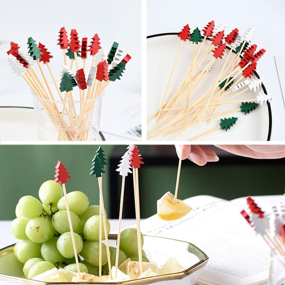 50 pics à cocktail de Noël jet - Centerpiece Stick avis et prix
