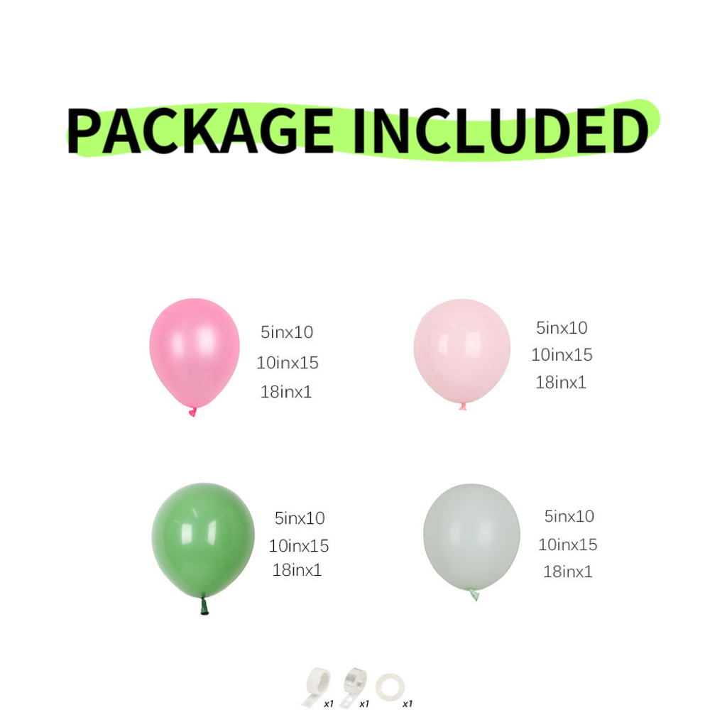 Guirlande de ballons roses et  - Balloon Arch Kit avis et prix
